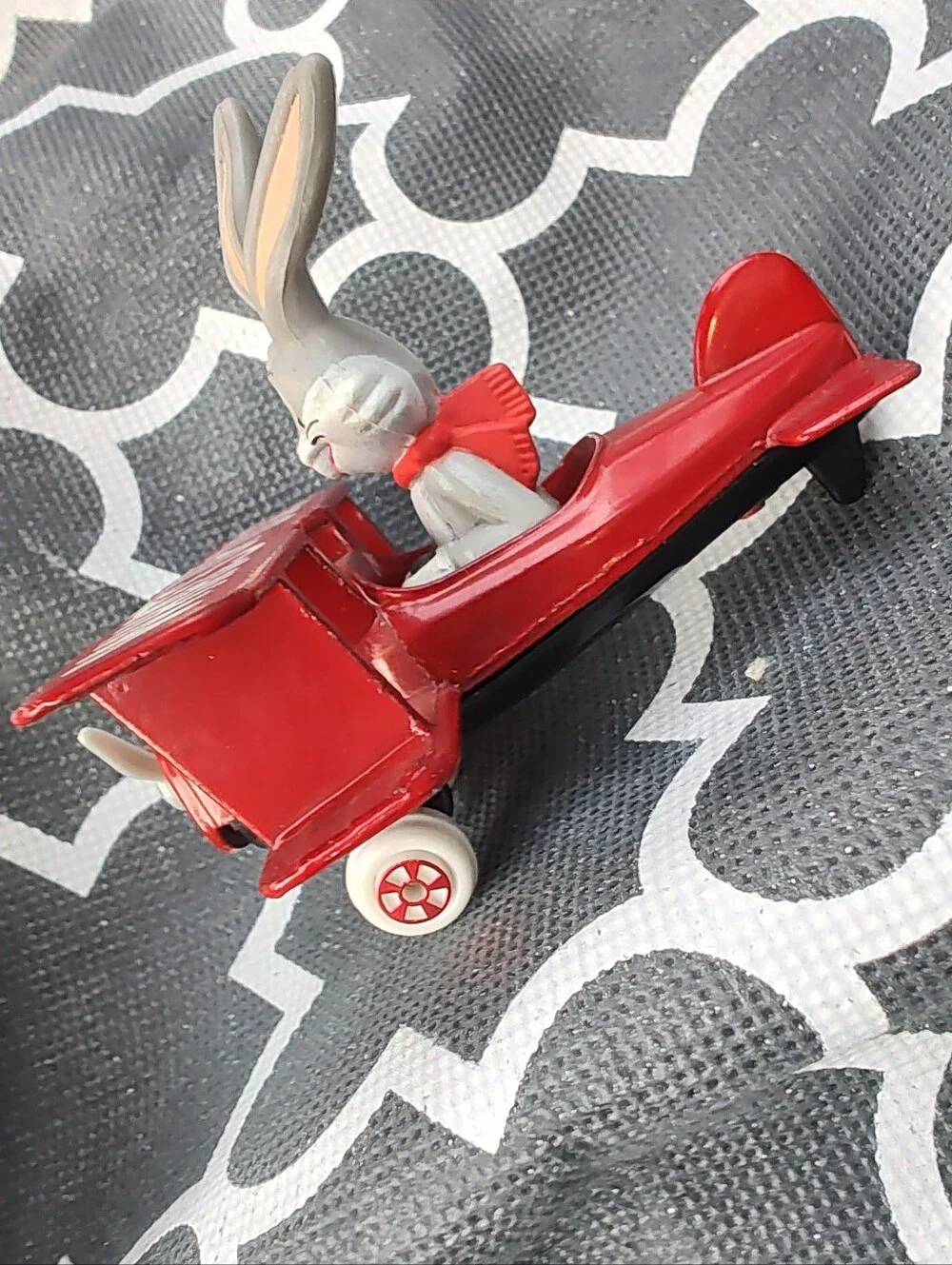 Vintage 1988 ERTL Looney Tunes Bugs Bunny Airplane WHAT’S UP DOC?